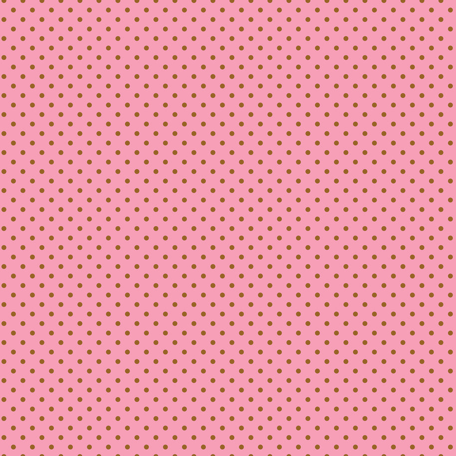 Pretty Kitty Pink Polka Dot