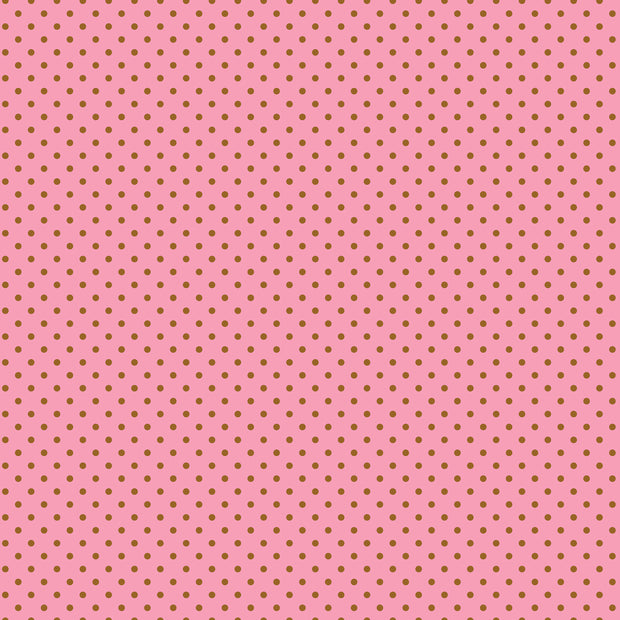 Pretty Kitty Pink Polka Dot