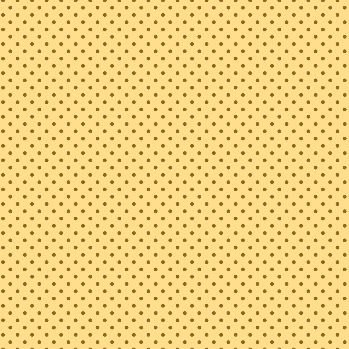Pretty Kitty Yellow Polka Dot