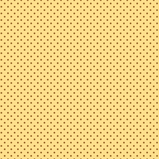 Pretty Kitty Yellow Polka Dot