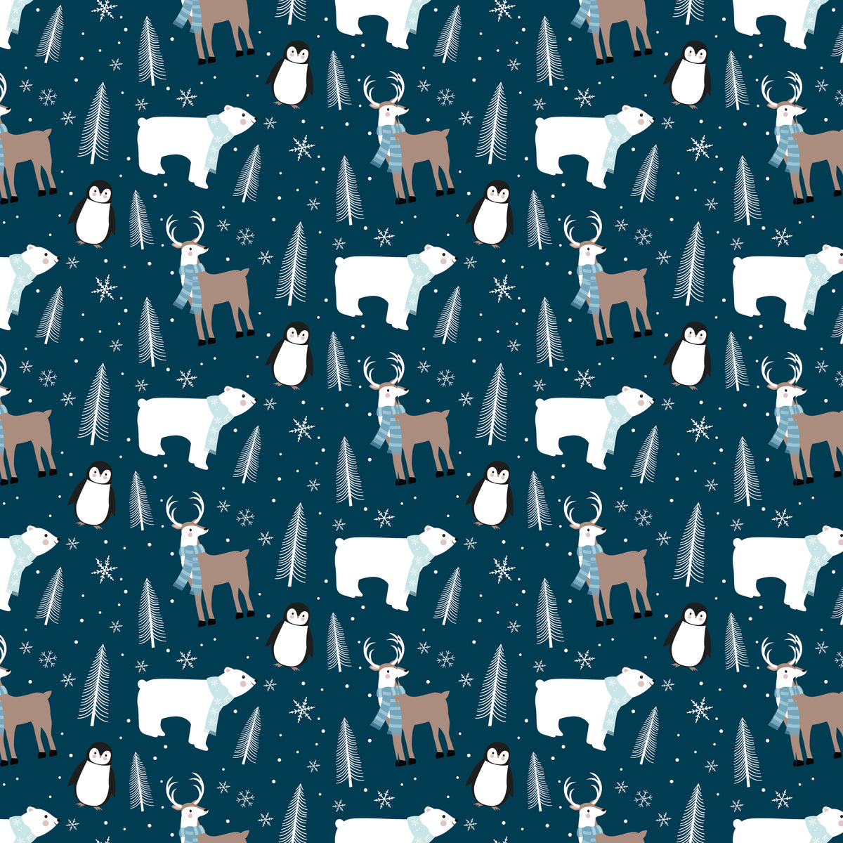 Winter Magic Navy