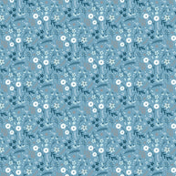 Winter Magic Floral Blue