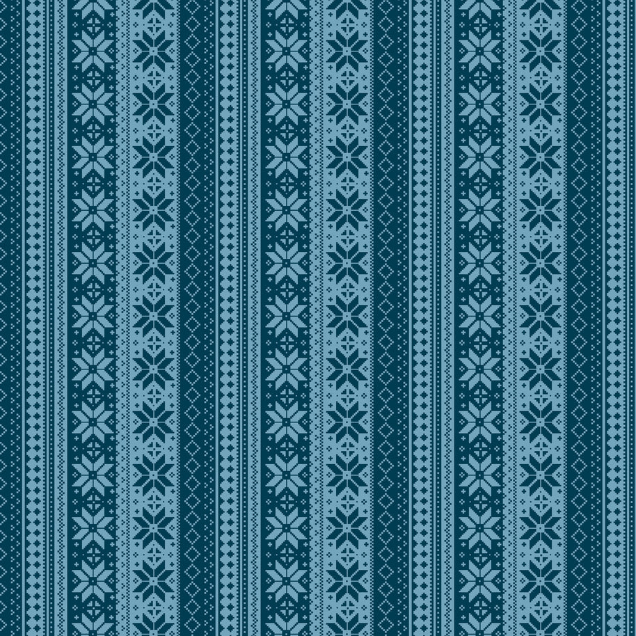 Winter Magic Sweater Stripe Navy
