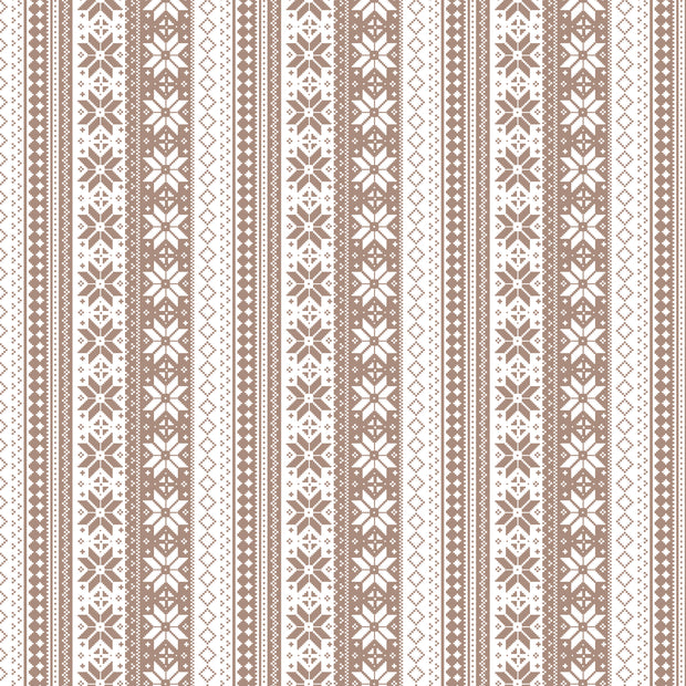 Winter Magic Sweater Stripe Tea Dye