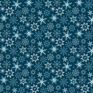 Winter Magic Snowflakes Navy