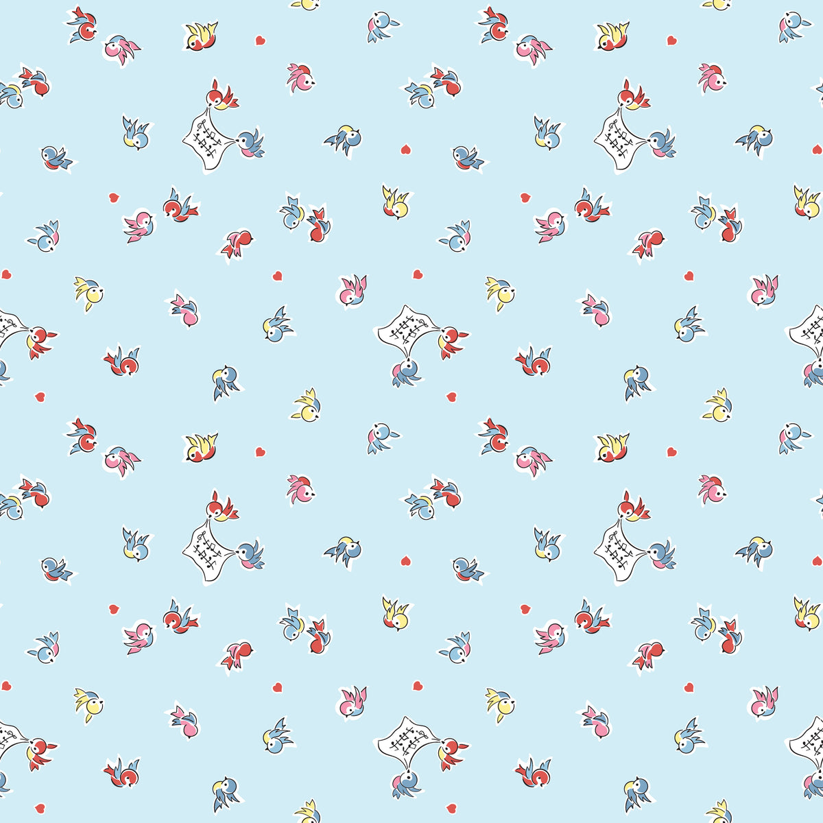 Love Notes Sky Songbirds