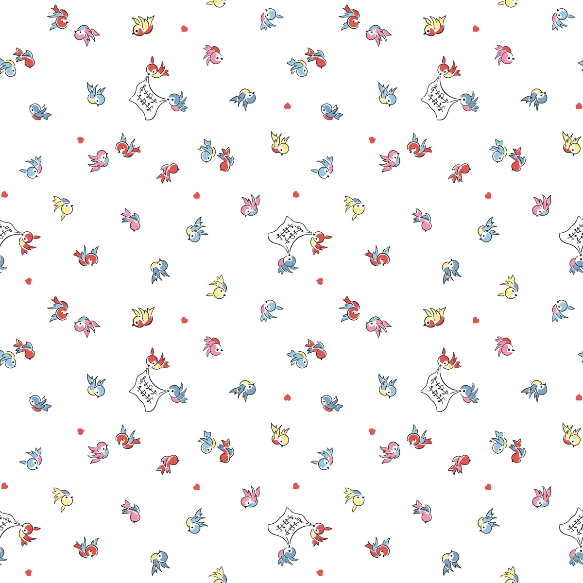 Love Notes White Songbirds