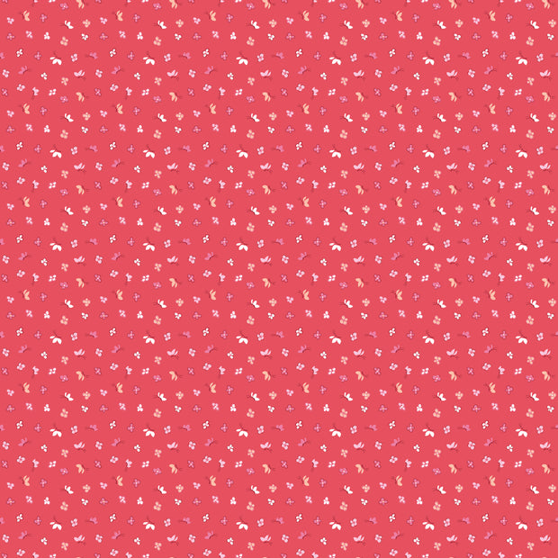 Love Notes Raspberry Butterfly Floral