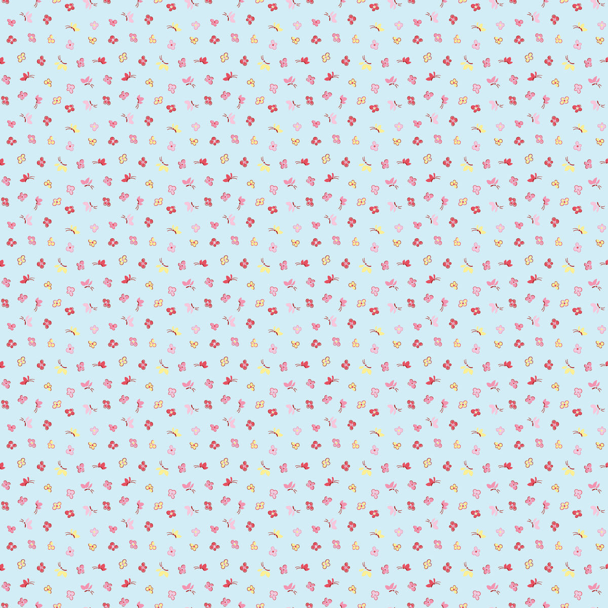 Love Notes Sky Butterfly Floral