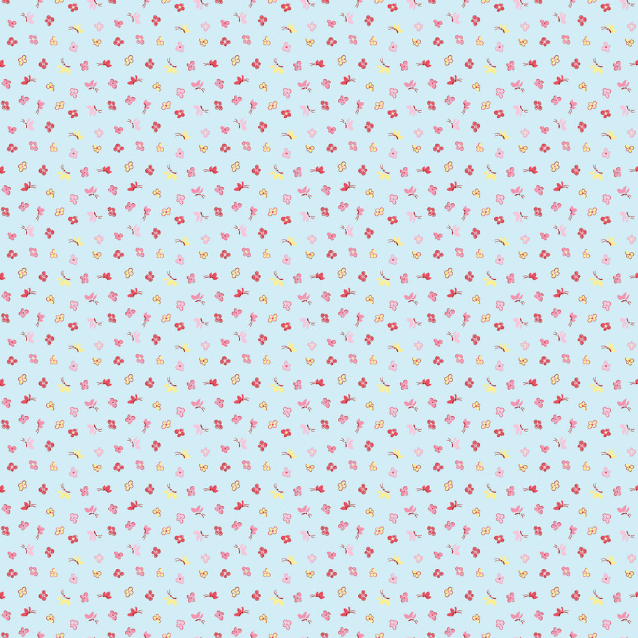 Love Notes Sky Butterfly Floral