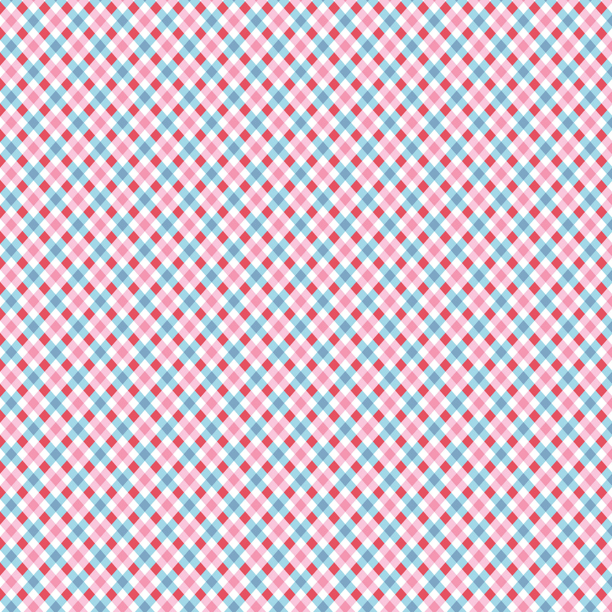 Love Notes Blue Plaid