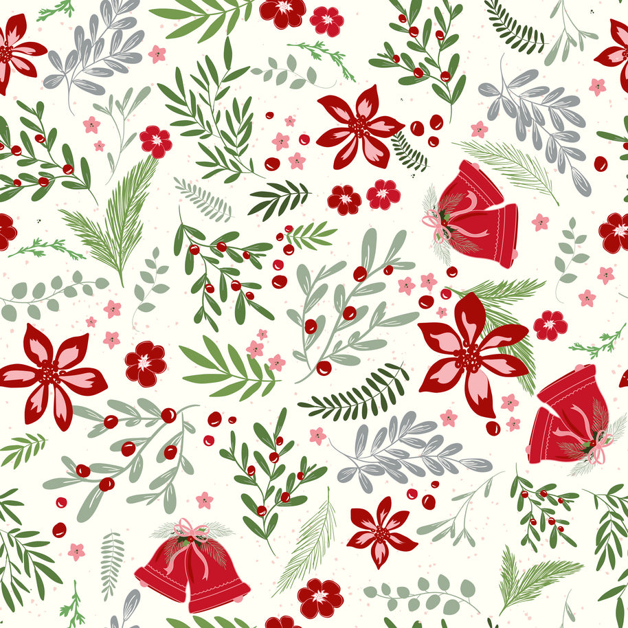 Mistletoe & Holly Cloud Main