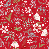 Mistletoe & Holly Red Main