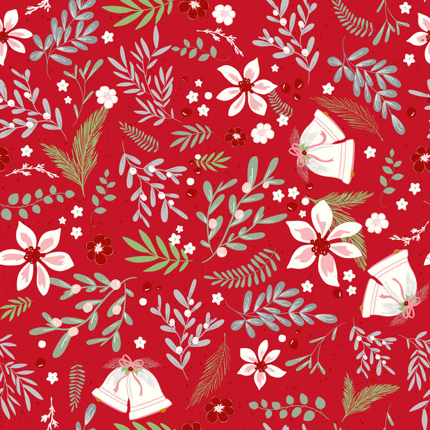 Mistletoe & Holly Red Main