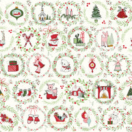 Mistletoe & Holly Cloud Wreaths