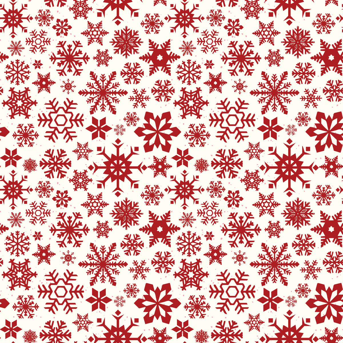 Mistletoe & Holly Cloud Snowflakes
