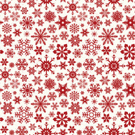 Mistletoe & Holly Cloud Snowflakes