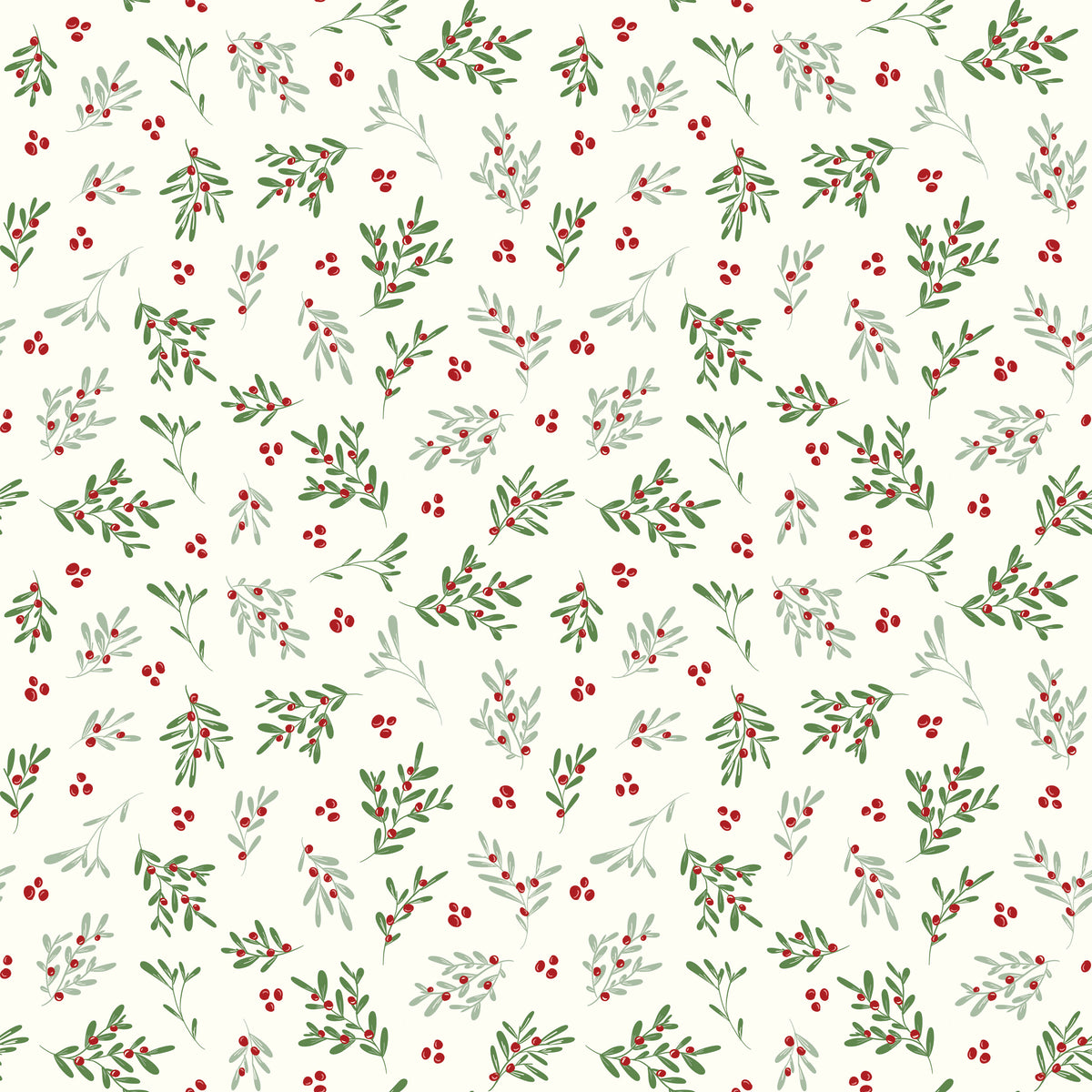 Mistletoe & Holly Cloud