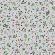 Mistletoe & Holly Silver