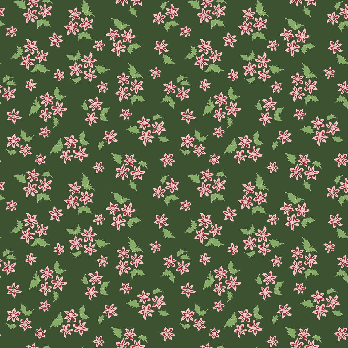 Mistletoe & Holly Forest Floral