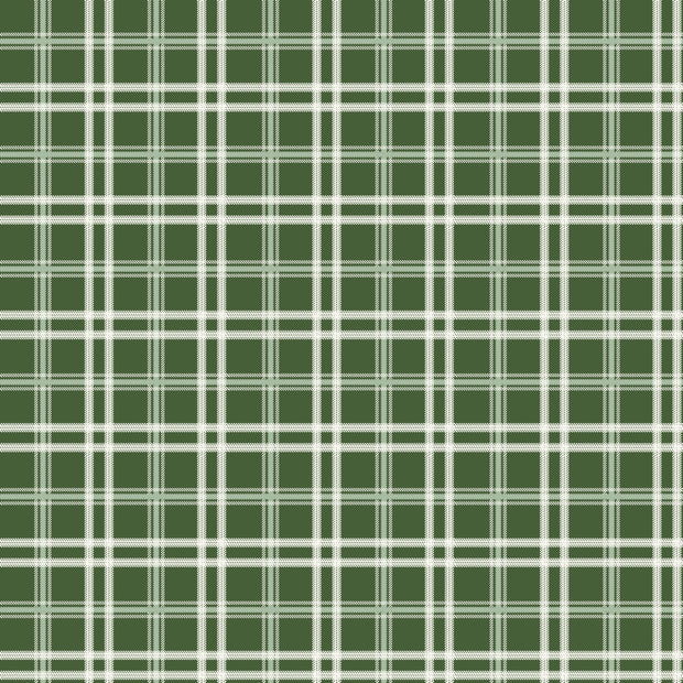Mistletoe & Holly Forest Plaid