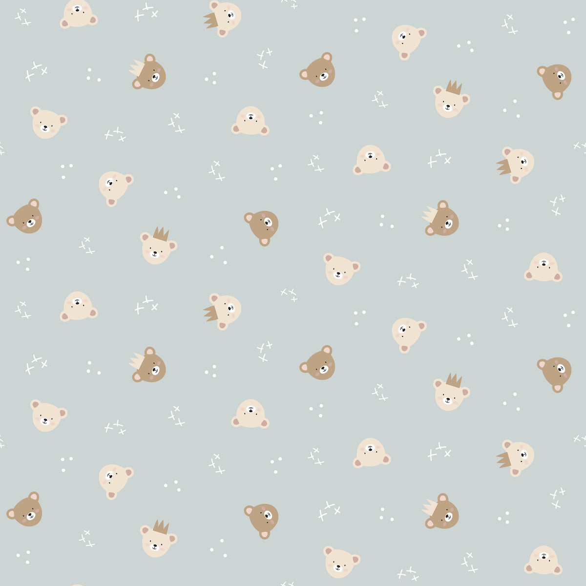 Cozy Bebe Light Blue Bears