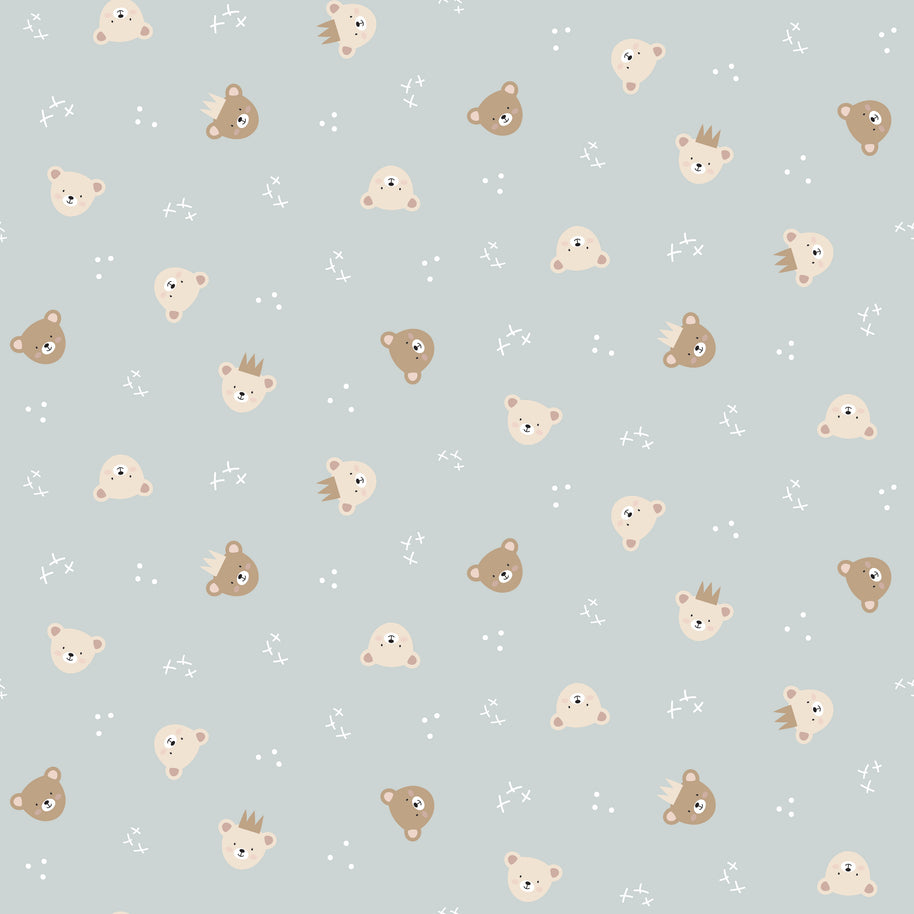 Cozy Bebe Light Blue Bears
