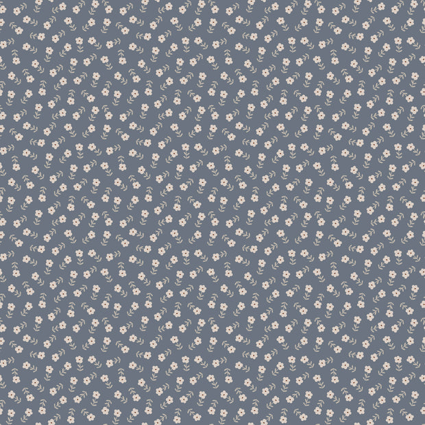 Cozy Bebe Blue Flowers