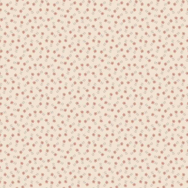 Cozy Bebe Cream Flowers