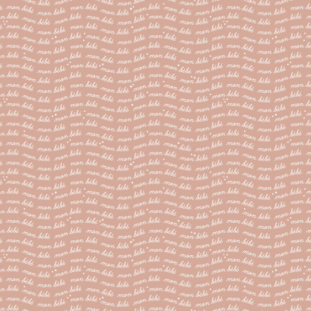 Cozy Bebe Mellow Rose Text