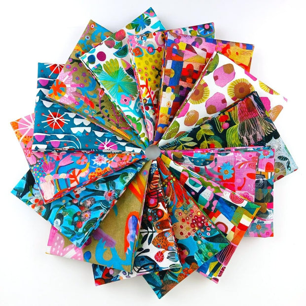 Colori 14 Fat Quarter Bundle by Estè MacLeod