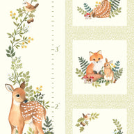 Northcott Fabrics - Woodland Babes Panel