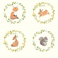 Northcott Fabrics - Woodland Babes 1/2m