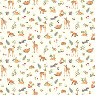Northcott Fabrics - Woodland Babes 1/2m