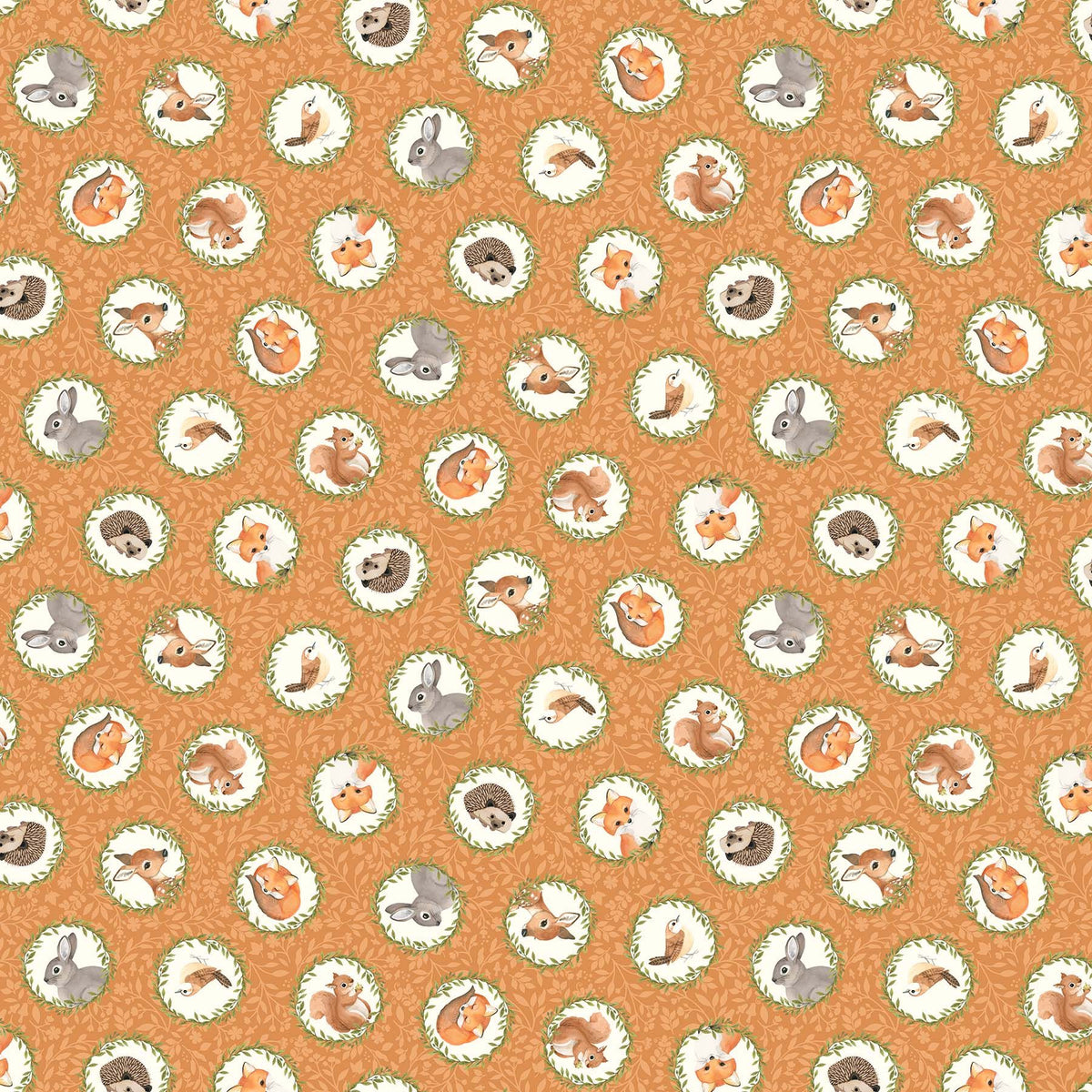 Northcott Fabrics - Woodland Babes 1/2m