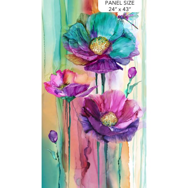 Northcott - Dragonfly Dance Bliss Panel