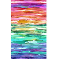 Northcott - Dragonfly Dance Multi Colour 1/2m