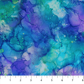Coral Reef DP28883-66 Multi by Deborah Edwards and Melanie Samra for Northcott Fabrics 1/2m