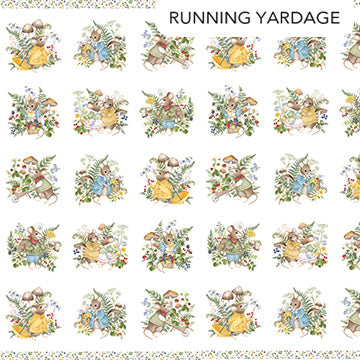 DP29005-10 Panel, Country Mouse by Deborah Edwards