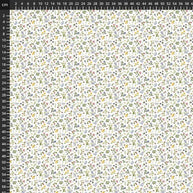 DP29010-10 Small Floral Toss White, Country Mouse by Deborah Edwards 1/2m