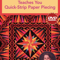 Peggy Martin Teaches You Quick-Strip Paper Piecing DVD