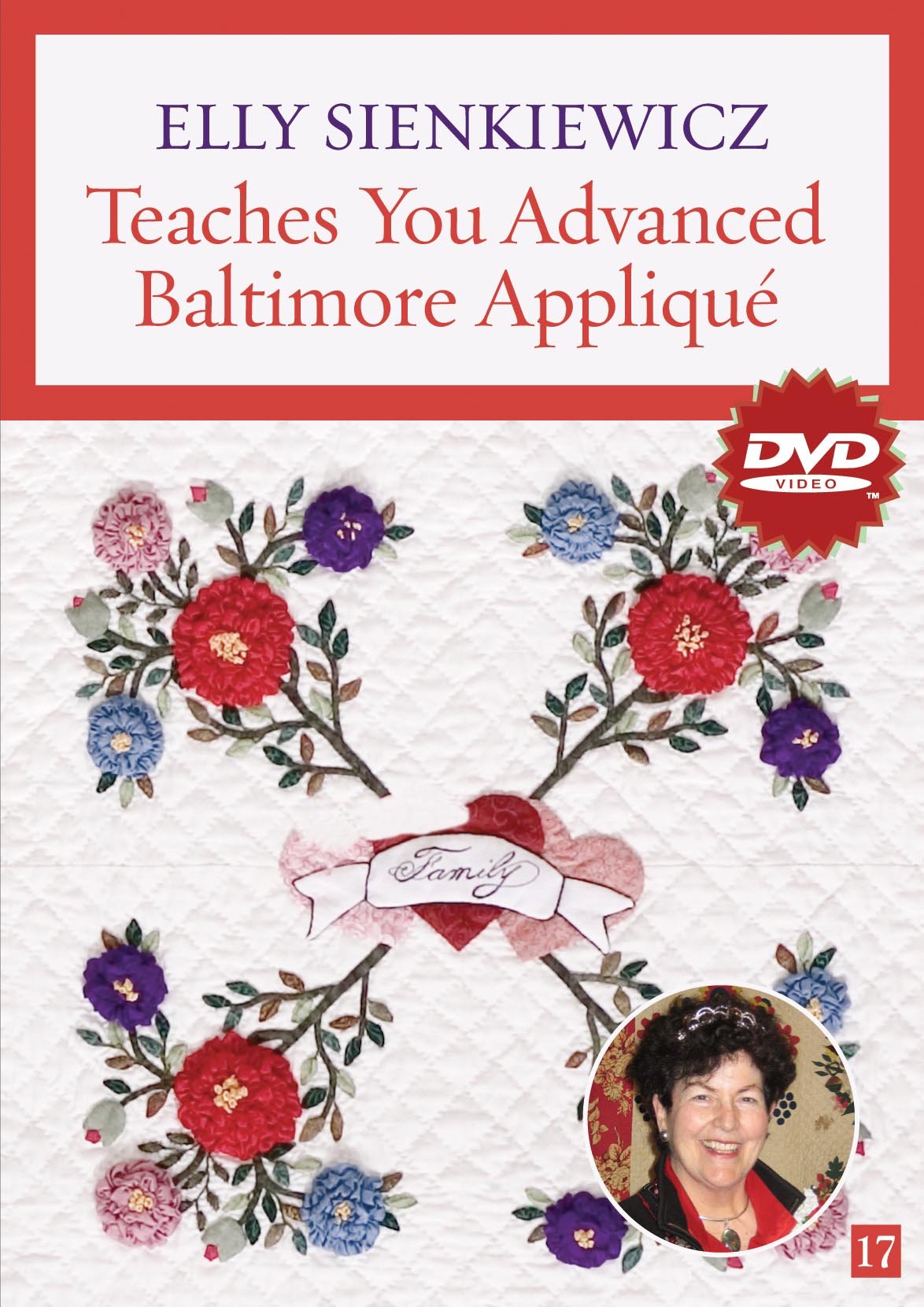 Elly Sienkiewicz Teaches You Advanced Baltimore Applique DVD