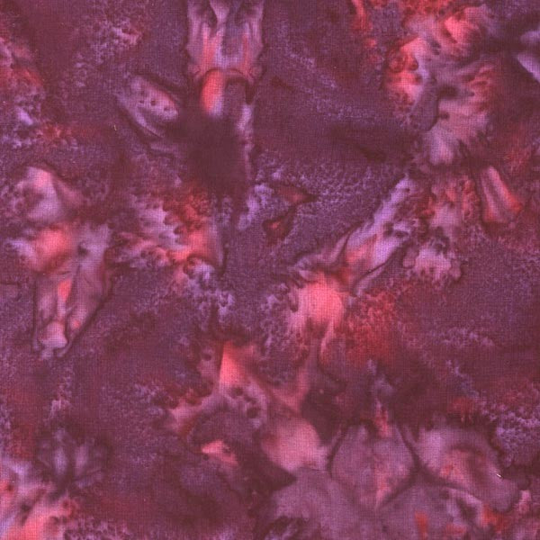 Hoffman 1895 Batik Watercolour Merlot 1/2m