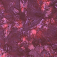 Hoffman 1895 Batik Watercolour Merlot 1/2m