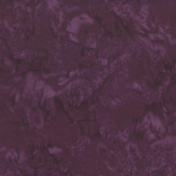 Hoffman 1895 Batik Watercolour Eggplant 1/2m