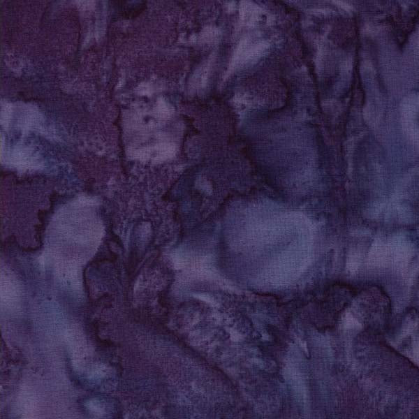 Hoffman 1895 Batik Watercolour Salvia 1/2m