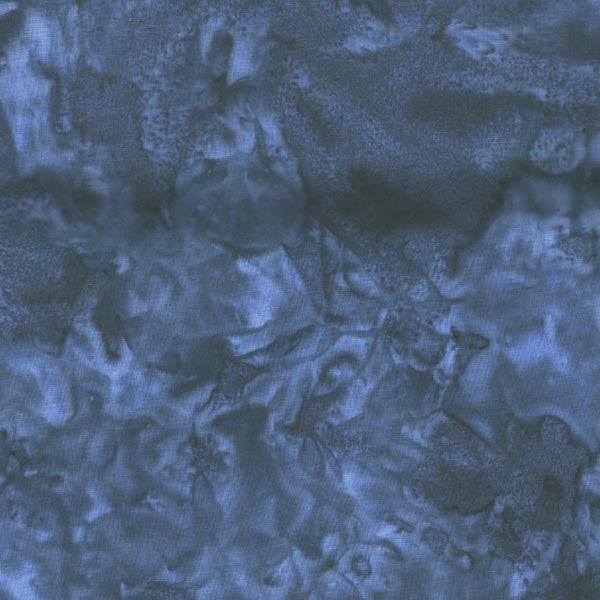 Hoffman 1895 Batik Watercolour Navy 1/2m