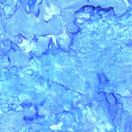 Hoffman 1895 Batik Watercolour Azure 1/2m