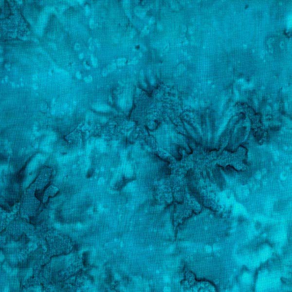 Hoffman 1895 Batik Watercolour Turquoise 1/2m