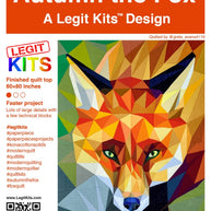 LK-PT001 Autumn Fox Foundation Paper Pieced Pattern